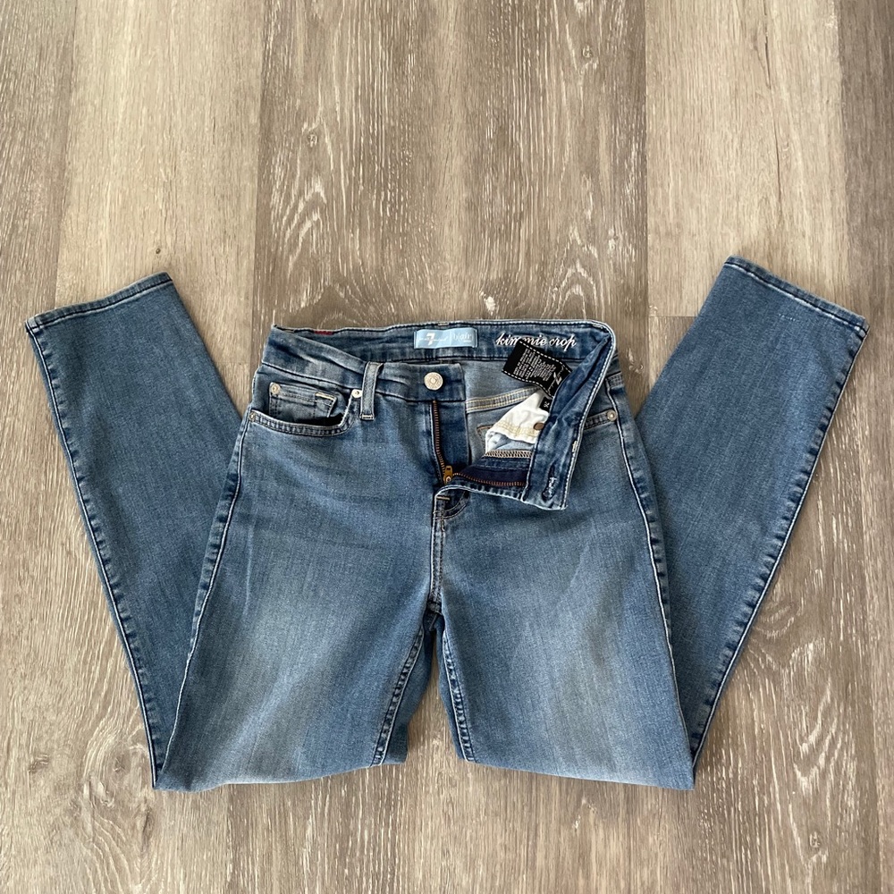 7 For All Mankind Jeans B(air) - Kimmie Crop |Size 26